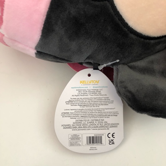 Squishmallows Valentine's Day Mickey Mouse & Minnie Mouse 8" Disney Plush Set - Picture 9 of 12